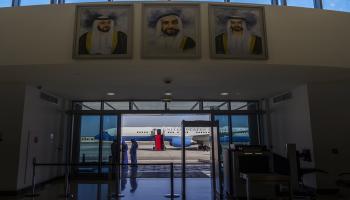 مطار أبو ظبي-سياسة-أندرو كاباليرو رينولدز/فرانس برس