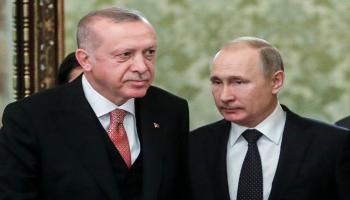 فلاديمير بوتين ورجب طيب أردوغان/Getty