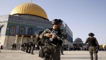 فلسطين/إجراءات إسرائيلية في المسجد الأقصى/سياسة/محمود ابراهيم/الأناضول