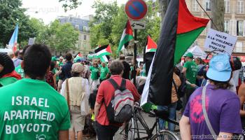 باريس/ تظاهرات ضد قرار عمدة البلدية/ 30 يونيو 2019