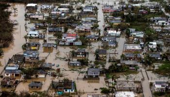 الفيضانات جراء الإعصار ماريا في بورتوريكو(تويتر)