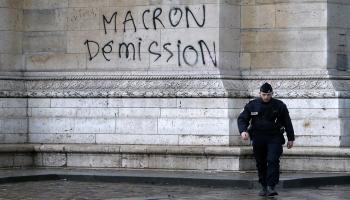 احتجاجات فرنسا/Getty