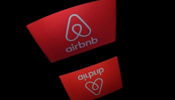 airbnb\إير بي إن بي\ LIONEL BONAVENTURE/AFP