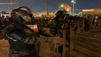 الأمن في تظاهرات العراق-سياسة-مرتضى سوداني/الأناضول