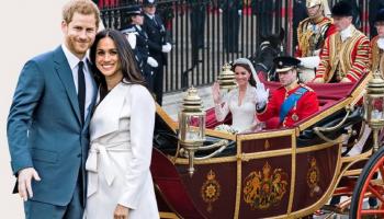 الأمير هاري وعروسه ماركل يختاران عربة الزفاف الملكية