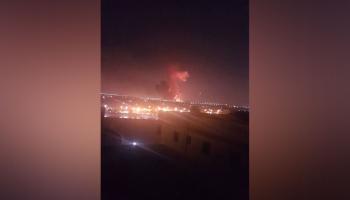 انفجار مطار القاهرة
