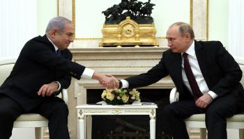 لقاء فلاديمير بوتين وبنيامين نتنياهو/Getty