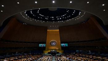 اجتماع الأمم المتحدة-سياسة-(جوهانس ايزيلي/فرانس برس)