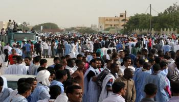 تظاهرة في موريتانيا