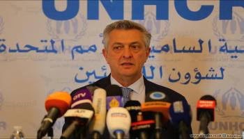 مؤتمر مفوض شؤون اللاجئين الأممي في بيروت (حسين بيضون)