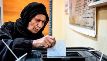 استفتاء تعديل الدستور المصري KHALED DESOUKI/AFP