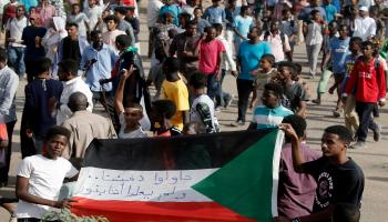 مسيرات شعبية/الخرطوم/السودان/Getty