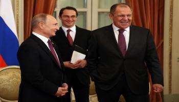 روسيا/ وزير الخارجية سيرغي لافروف/Getty