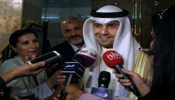 وزير المالية الكويتي، أنس الصالح - فرانس برس