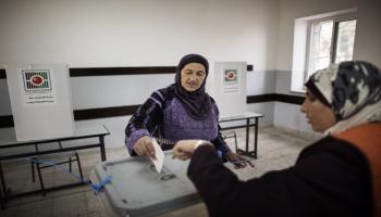 فلسطين/الانتخابات البلدية/سياسة/ماركو لونغاري/فرانس برس