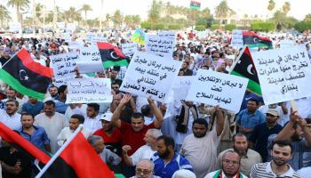 تظاهرات ليبيا