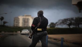 مسلح في بنغازي- فرانس برس