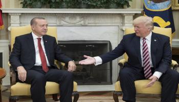 أميركا/سياسة/ترامب وأردوغان/(ميكاييل راينولد/Getty)