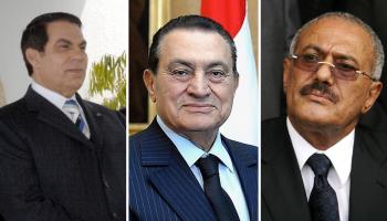 زين العابدين - حسني مبارك - عبد الله صالح