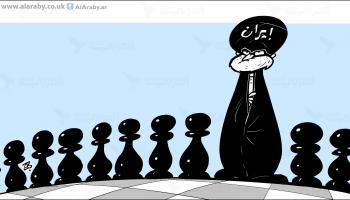 كاريكاتير بيادق ايران / حجاج