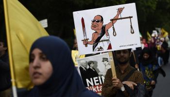 مصر حرية الصحافة سجون السيسي ODD ANDERSEN/AFP