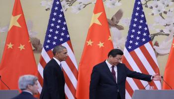 أوباما والرئيس الصيني - جيتي