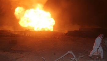 تفجير خط الغاز/سيناء/2011/Getty