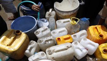 أزمة مياه في صنعاء (محمد حمود/Getty)