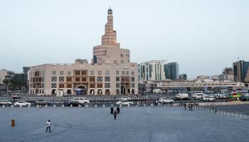 إجراءات مشددة لمكافحة كورونا في قطر (فرانس برس)