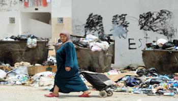 نفايات في شوارع تونس