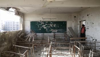 قصف المدارس سمة تطبع النظام السوري (عبد دوماني/فرانس برس)