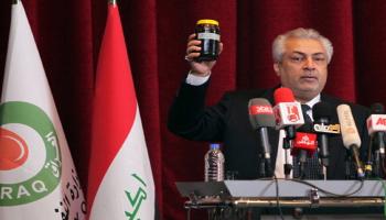 وزير النفط العراقي عبد الكريم لعيبي