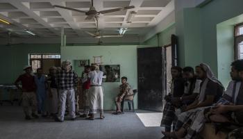مستشفى في اليمن (أندرو رنيزن/Getty)