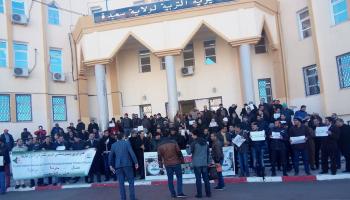 إضراب الأساتذة يتواصل في الجزائر (فيسبوك)