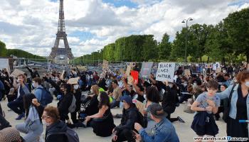 تظاهرة منددة بعنف الشرطة في باريس-فادي الداهوك