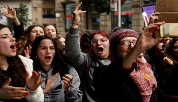 إضراب المرأة في إسبانيا