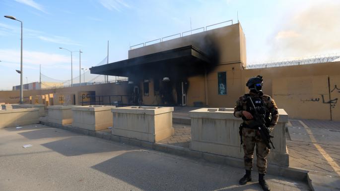 تشديد الإجراءات الأمنية في بغداد مع تلويح واشنطن بإغلاق سفارتها