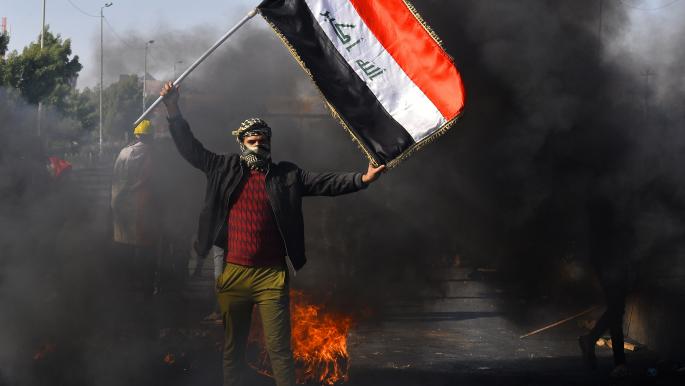 كر وفر بين المتظاهرين والأمن العراقي في الناصرية