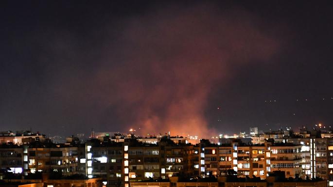 إصابات في صفوف النظام إثر قصف إسرائيلي استهدف موقعاً في محيط دمشق