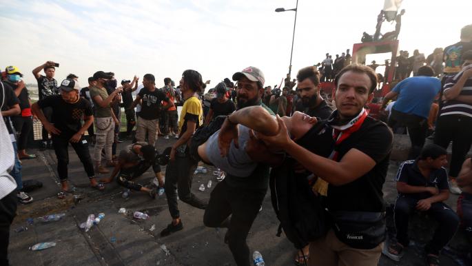 جرحى تظاهرات العراق: وعود بالعلاج لكسب التعاطف الشعبي