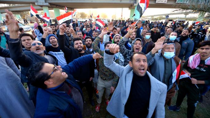 اعتقال متظاهرين رفضوا زيارة عمار الحكيم لبلدة جنوبي العراق
