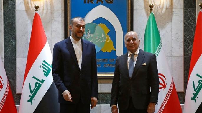 وزير خارجية إيران من بغداد: اتفقنا على حسم التحقيقات باغتيال سليماني