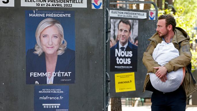 Marine Le Pen menace Emmanuel Macron