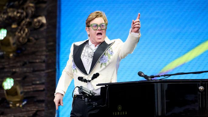 Elton John performs his last concert in England