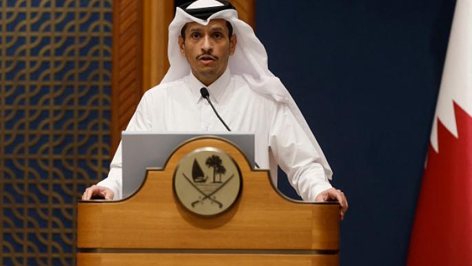 مؤتمر صحافي مشترك رئيس الوزراء القطري  مع مسؤول السياسة الخارجية 1764010307