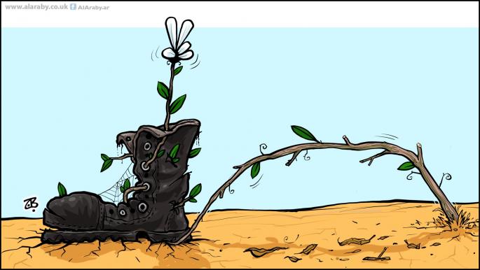 كاريكاتير الربيع العربي / حجاج