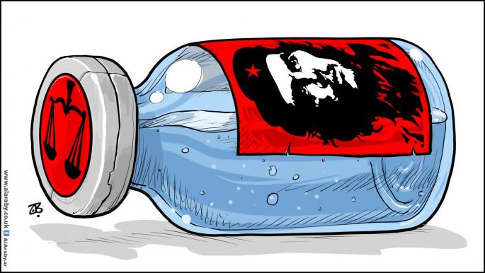 كاريكاتير اللقاح جيفارا / حجاج