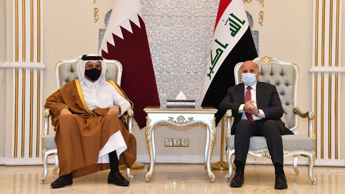 وزير الخارجية القطري من بغداد: اتفاق على استئناف عمل اللجنة المشتركة