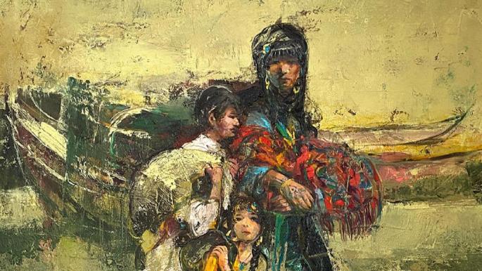 عامر بدر.. أهوار العراق في اللوحة