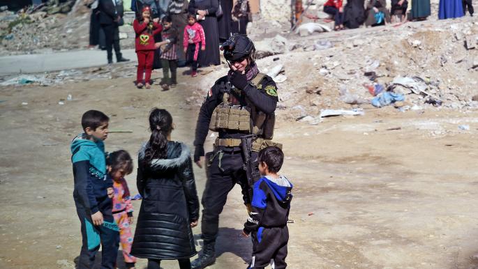 توفير الأمن ضرورة في الشارع العراقي (فينشينزو بينتو/فرانس برس)